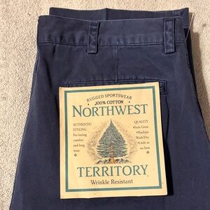 Northwest Territory Men's Dark Blue Chinos size 33x30